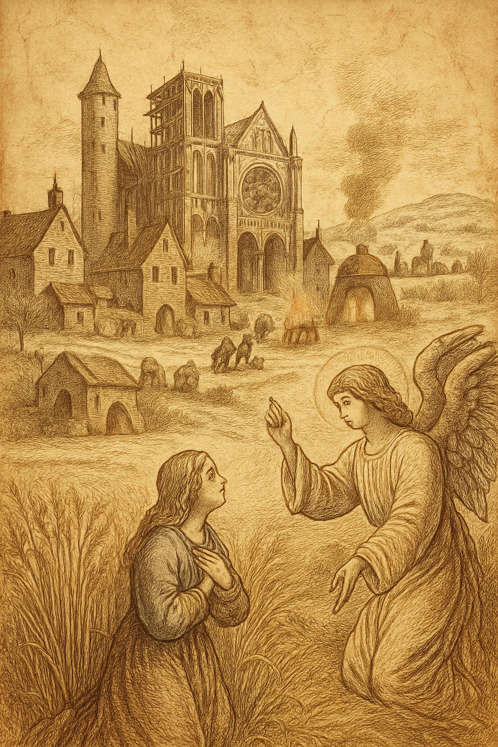 El anuncio hecho a María